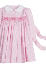 Little English Smocked Natalie Dress Pink Vinings