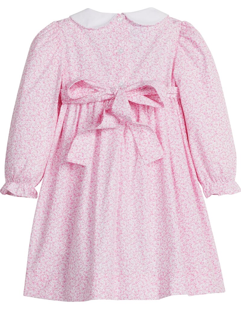 Little English Smocked Natalie Dress Pink Vinings