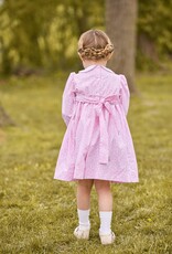 Little English Smocked Natalie Dress Pink Vinings