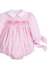 Little English Smocked Natalie Bubble Pink Vinings