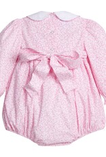 Little English Smocked Natalie Bubble Pink Vinings