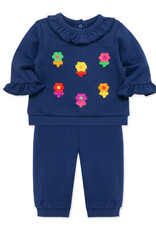 Little Me pop flowers active set