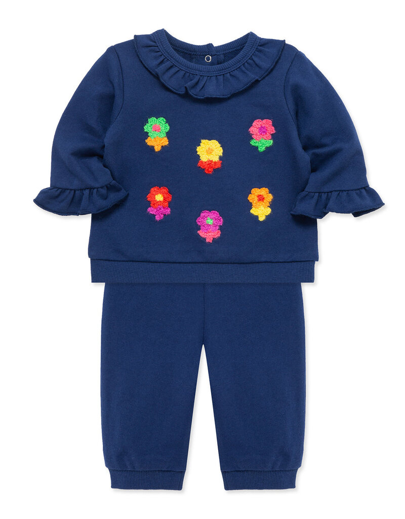 Little Me pop flowers active set