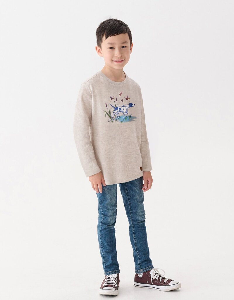 Hatley Kids hunting dog graphic tee