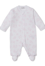 Kissy Kissy Cheerful Good Night Pink Footie w/Zip