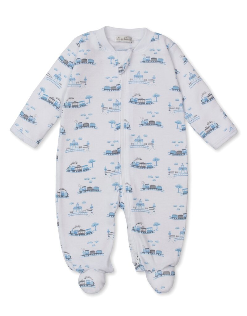 Kissy Kissy Roundabout Railroad Lt BLue