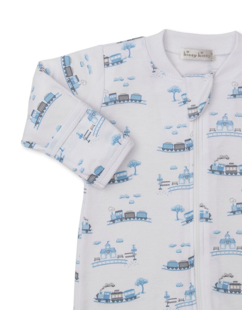 Kissy Kissy Roundabout Railroad Lt BLue