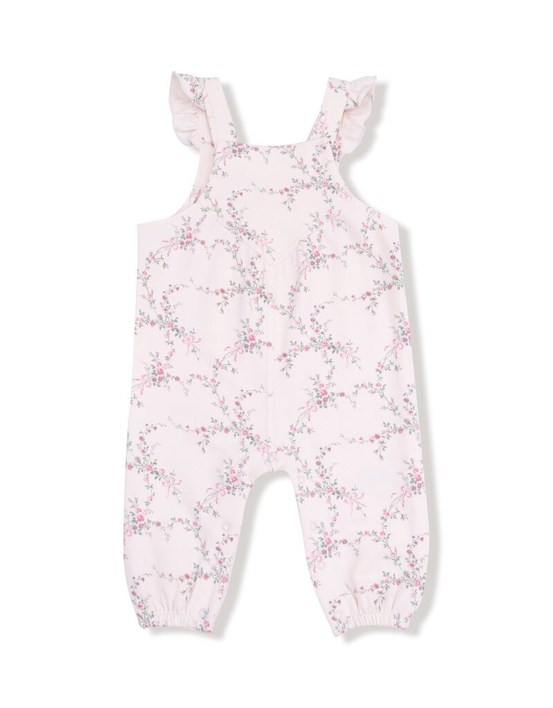 Angel Dear Antoinette Floral  V Overalls w/Elastic