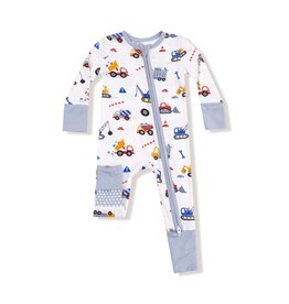 Angel Dear Crayon Construction 2 Way Zipper Romper
