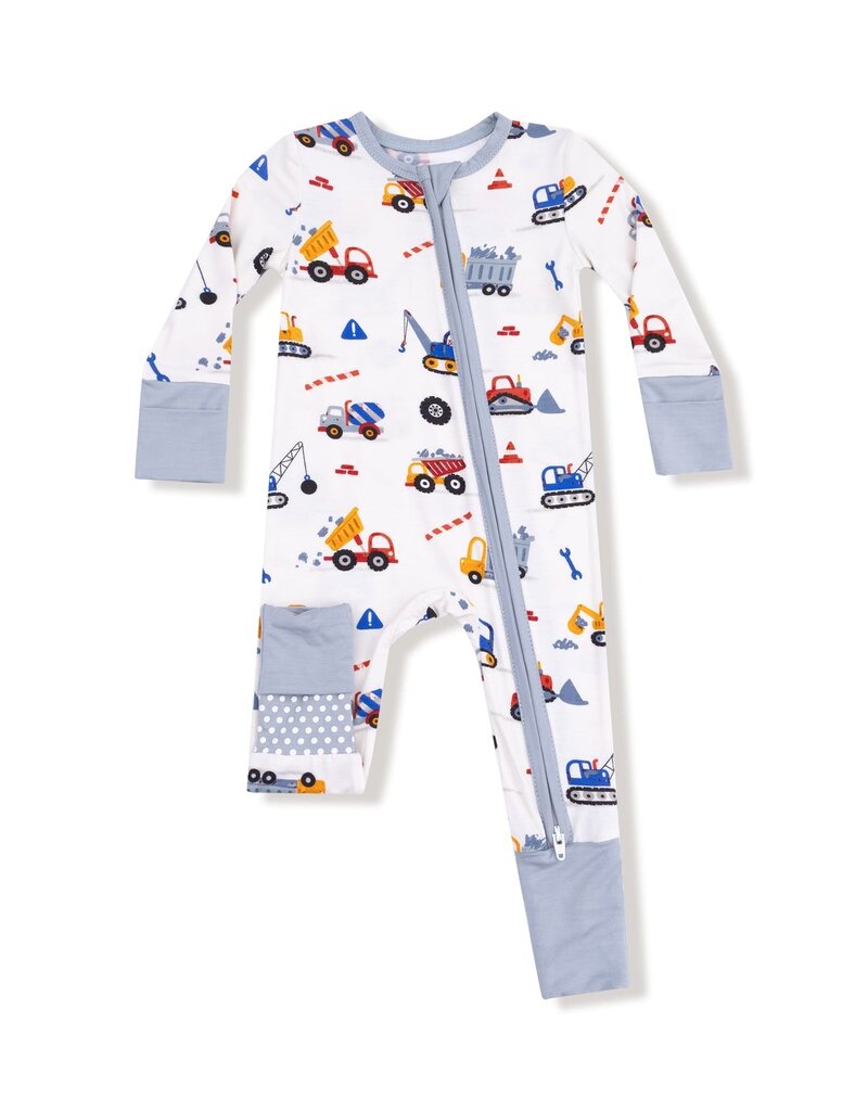 Angel Dear Crayon Construction 2 Way Zipper Romper