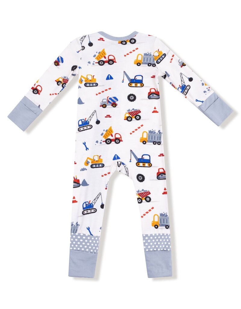 Angel Dear Crayon Construction 2 Way Zipper Romper