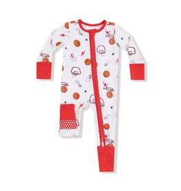 Angel Dear Basketball Uni 2 Way Zipper Romper