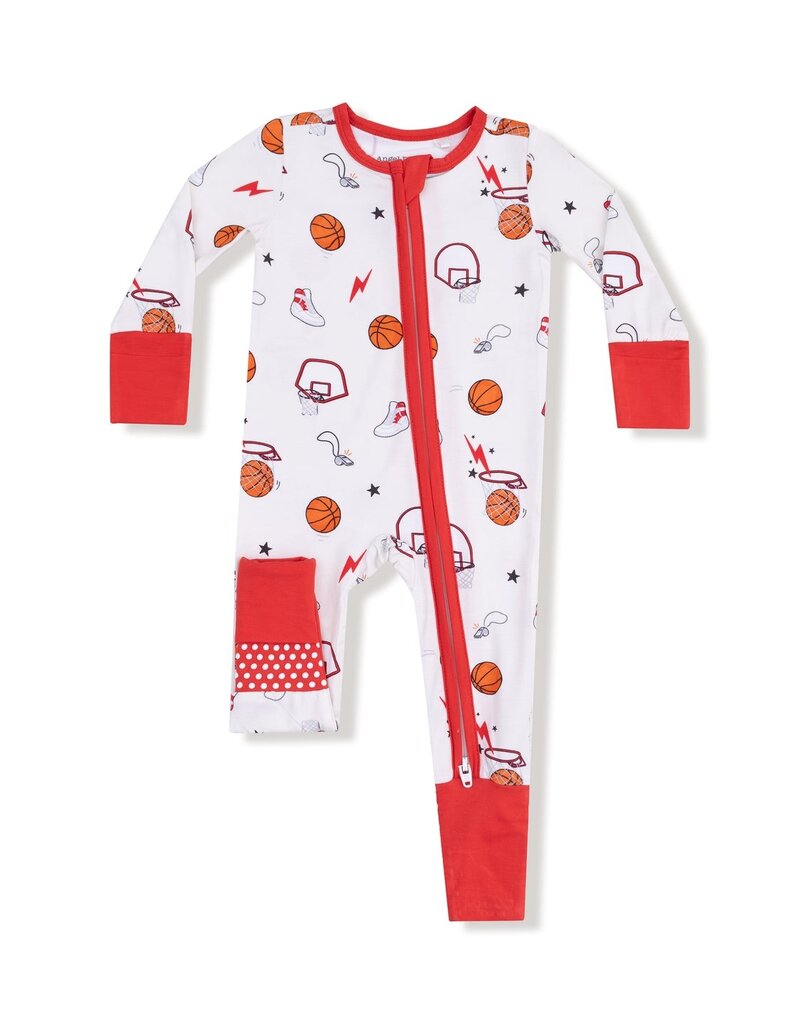 Angel Dear Basketball Uni 2 Way Zipper Romper