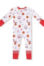 Angel Dear Basketball Uni 2 Way Zipper Romper