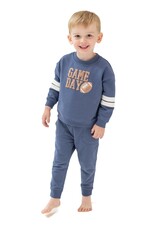 Angel Dear Sport Varsity Vintage Indigo Sweatshirt w/Joggers