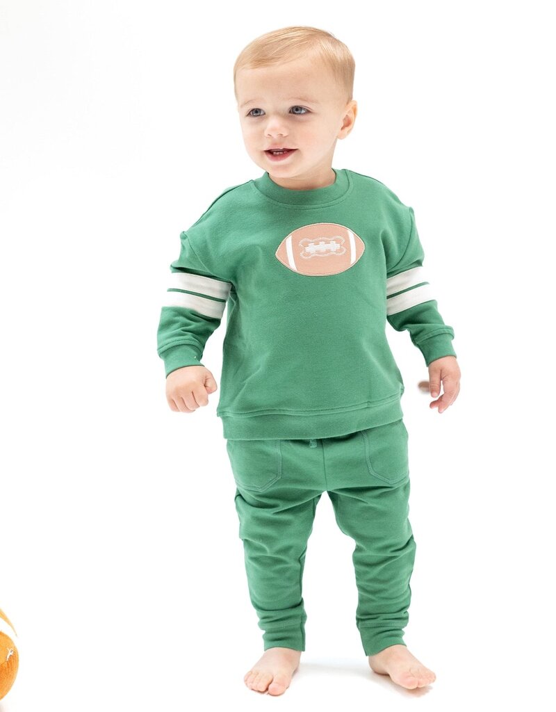 Angel Dear Sport Varsity Green Sweatshirt w/Joggers