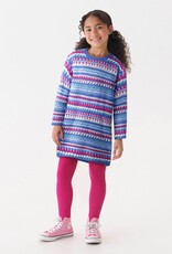 Hatley Kids blueberry stripe sweater dress