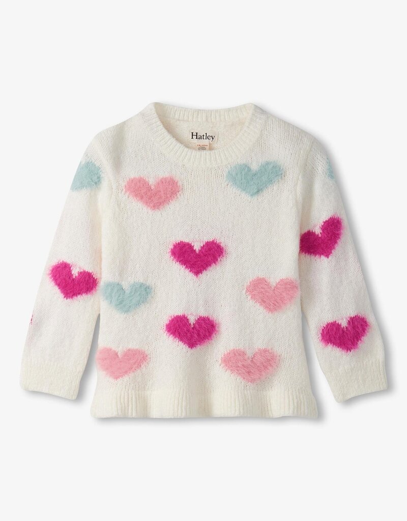 Hatley Kids precious hearts pretty sweater