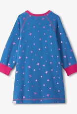 Hatley Kids foil stars sweatshirt dress