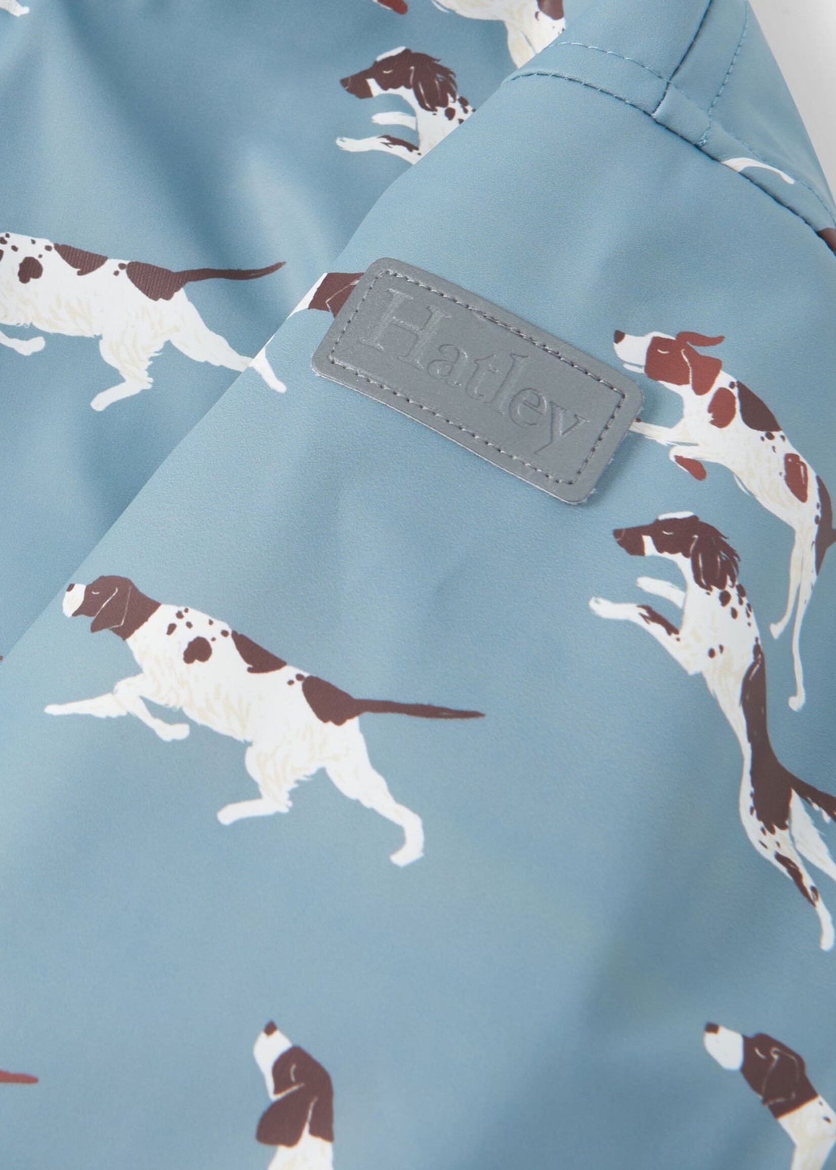 Hatley Kids on the hunt sherpa lined rain jacket