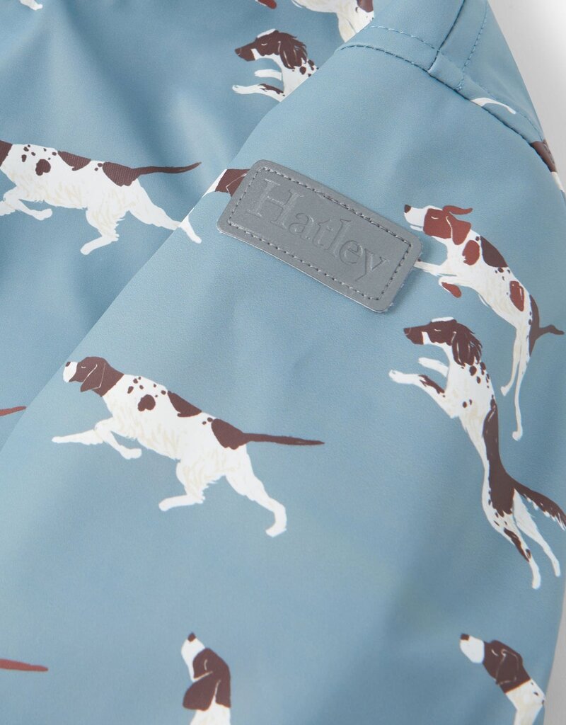 Hatley Kids on the hunt sherpa lined rain jacket