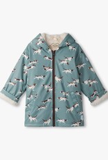 Hatley Kids on the hunt sherpa lined rain jacket