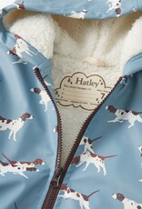 Hatley Kids on the hunt sherpa lined rain jacket