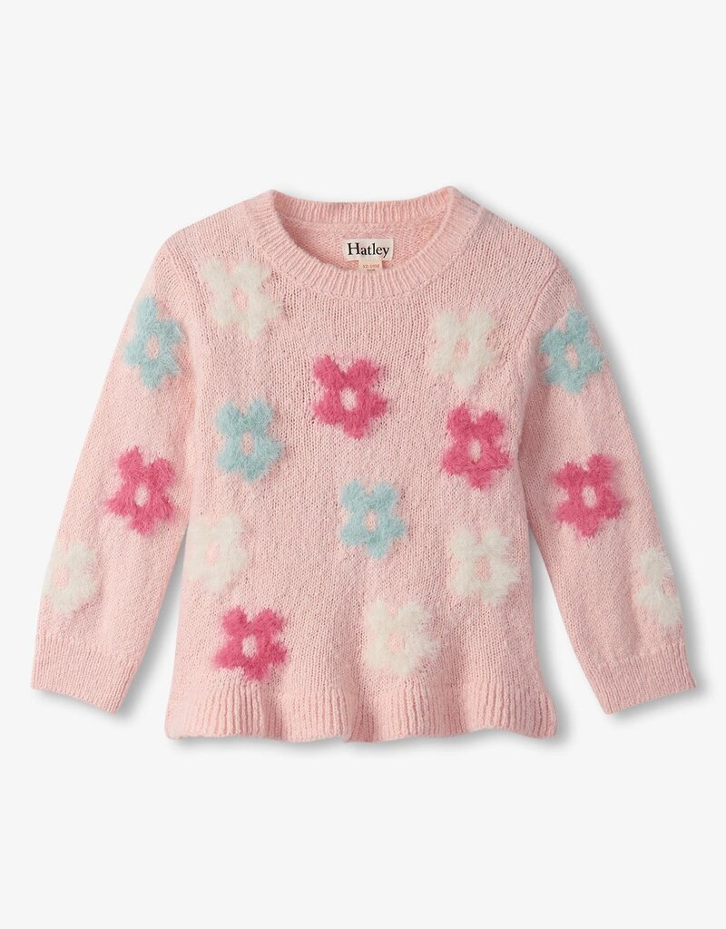 Hatley Kids english rose flowers pretty sweater