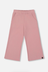 Deux par Deux Waffle Flare Leg Pants Dusty Pink