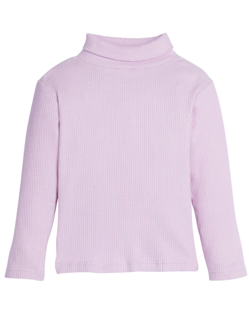 Bisby Ribbed Turtleneck Lilac