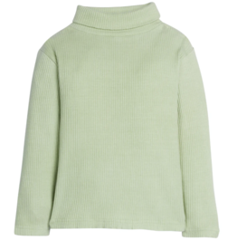 Bisby SALE Ribbed Turtleneck Pistachio Ice Cream