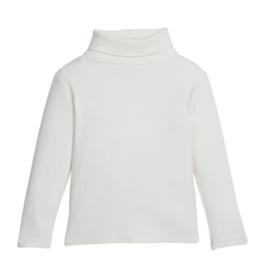 Bisby SALE Ribbed Turtleneck Ivory