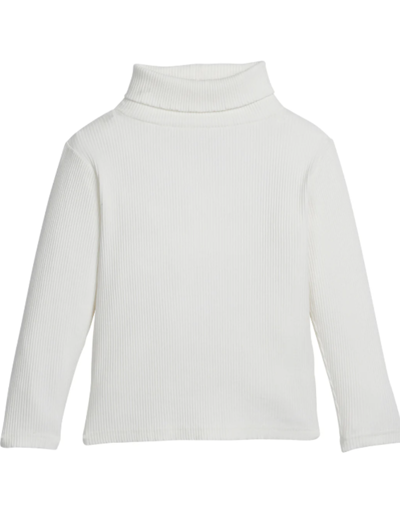 Bisby Ribbed Turtleneck Ivory