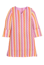 Bisby Natalie Dress Milan Multi Zig Zag
