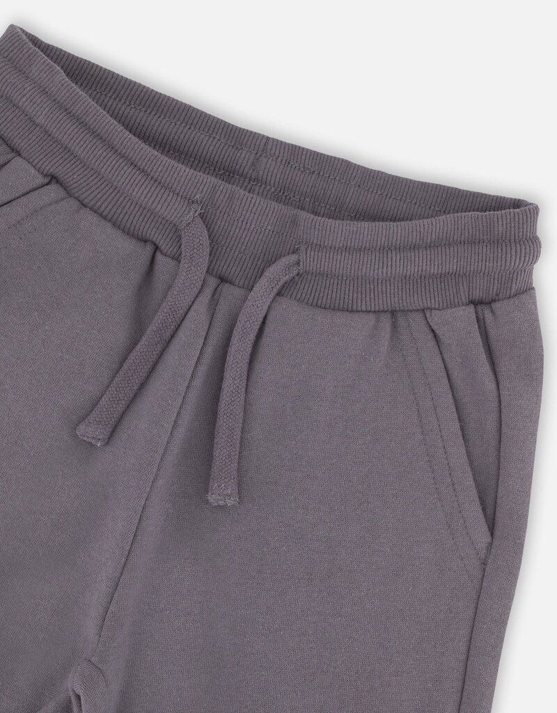 Deux par Deux Dk Gray Sweatpants w/Pockets