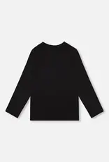 Deux par Deux L/S Tee w/ Deer Applique