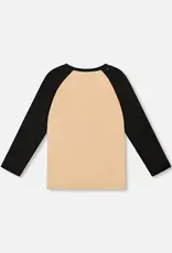 Deux par Deux Long Raglan Sleeve Jersey Tee Mountain