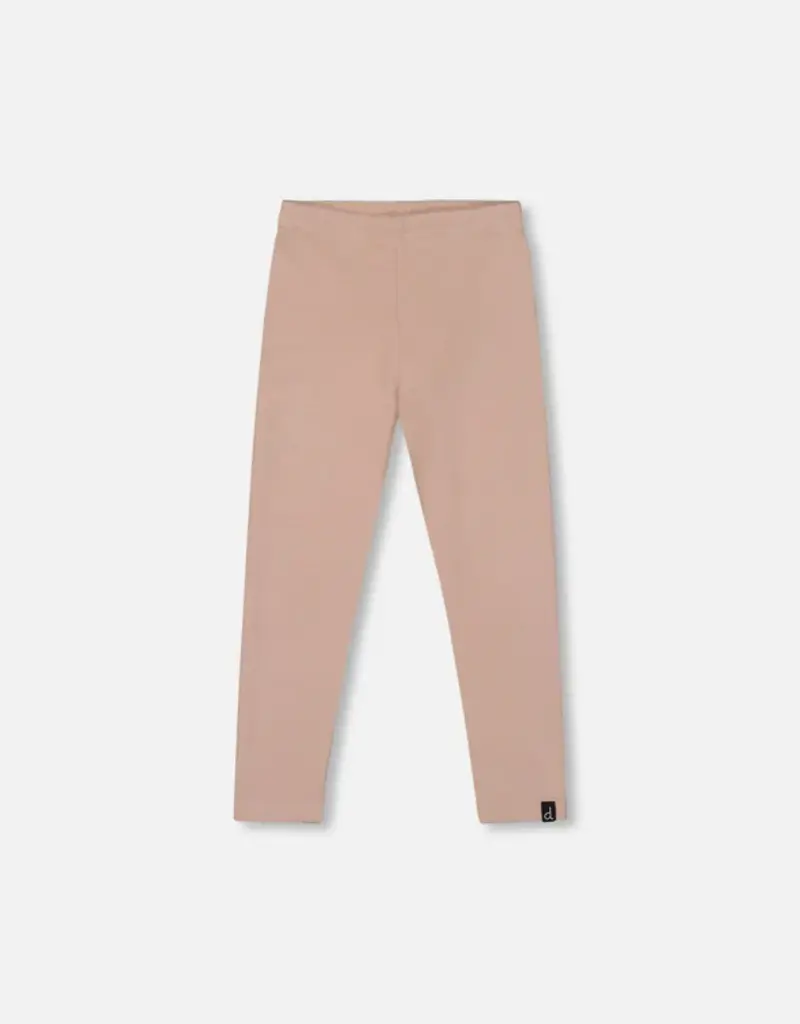 Deux par Deux Super Soft Ribbed Leggings Light Caramel