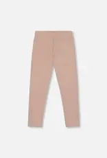 Deux par Deux Super Soft Ribbed Leggings Light Caramel