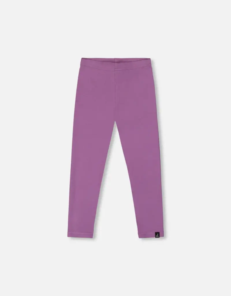 Deux par Deux Super Soft Ribbed Leggings Lavender