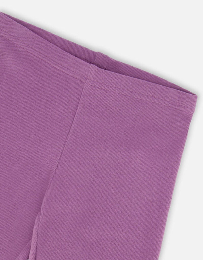 Deux par Deux Super Soft Ribbed Leggings Lavender