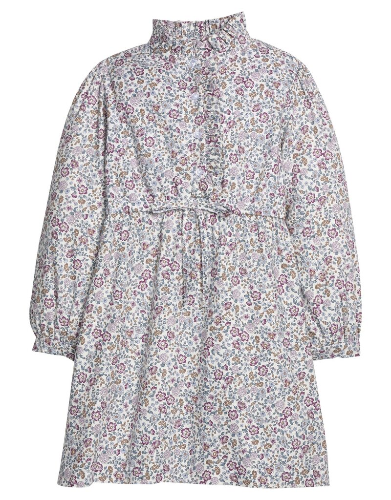 Little English Ruffled Shirt Dress Margaux Floral