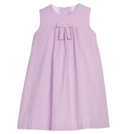Little English Pleated Bow Jumper Lavender Corduroy