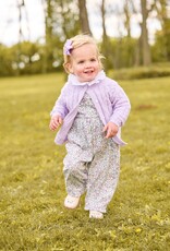 Little English Ruffled Overall Margaux Floral