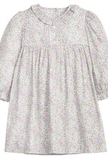 Little English Pleated Caroline Dress Lavender Gables Floral