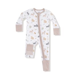 Angel Dear Woodland Babies 2 Way Zipper Romper