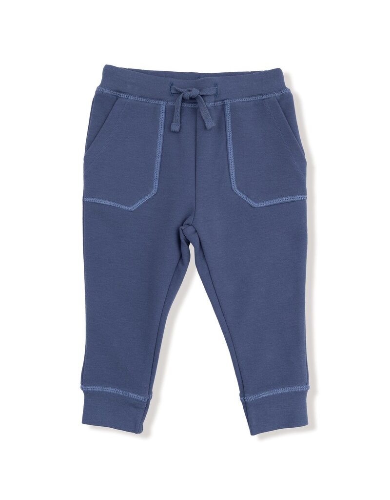 Angel Dear Sport Varsity Vintage Indigo Sweatshirt w/Joggers