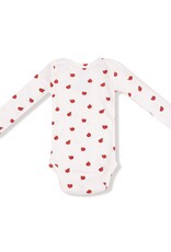 Angel Dear Tiny Apples Lap Shoulder Bodysuit
