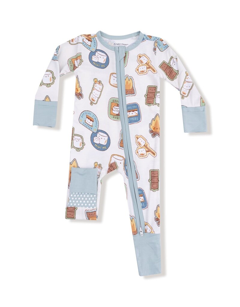Angel Dear Smores 2 Way Zipper Romper