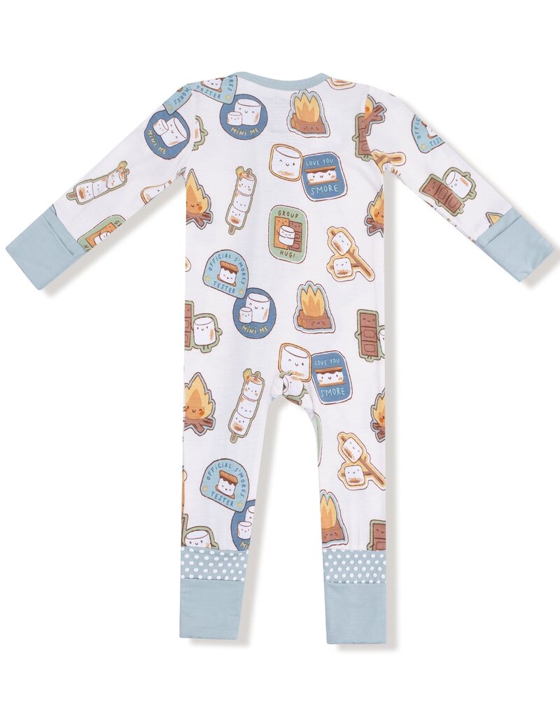 Angel Dear Smores 2 Way Zipper Romper